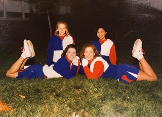 Former Reno High cheerleaders now have children of their own at the school. 